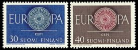 Suomi 1960 - Eurooppa CEPT 1960 FDC Suomi 1960 - Eurooppa CEPT 1960 FDC
