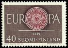 Suomi 1960 - Eurooppa CEPT 1960 40 mk FDC Suomi 1960 - Eurooppa CEPT 1960 40 mk FDC