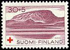 Suomi 1960 - Punainen Risti 1960 3/3 - 30mk + 5mk Saana-tunturi Suomi 1960 - Punainen Risti 1960 3/3 - 30mk + 5mk Saana-tunturi