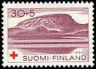 Suomi 1960 - Punainen Risti 1960 3/3 - 30mk + 5mk Saana-tunturi