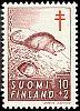 Finland 1961 - Anti tuberculosis 1961 1/3 - 10mk + 2mk Muskrat