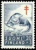 Finland 1961 - Anti tuberculosis 1961 2/3 - 20mk + 3mk Otter