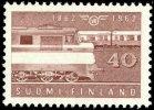 Suomi 1962 - Rautatie 100 vuotta 3/3 40mk Suomi 1962 - Rautatie 100 vuotta 3/3 40mk