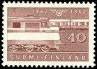 Finland 1962 - Centenary of the Finnish State Railways 3/3 40mk