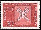 Suomi 1962 - Tullihallitus 150 vuotta FDC Suomi 1962 - Tullihallitus 150 vuotta FDC