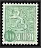 Suomi 1968 - Leijonamalli m63 0,10mk vihreä tyyppi x II Suomi 1968 - Leijonamalli m63 0,10mk vihreä tyyppi x II