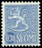 Suomi 1963 - Leijonamalli m63 0,30mk sininen