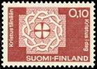 Suomi 1963 - Luterilainen Maailmanliitto 1/2 - 0,10mk Suomi 1963 - Luterilainen Maailmanliitto 1/2 - 0,10mk
