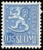 Suomi 1963 - Leijonamalli m63 0,35mk sininen FDC Suomi 1963 - Leijonamalli m63 0,35mk sininen FDC