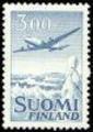 Suomi 1973 - DC-6 talvimaisemassa tyyppi x II