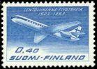 Suomi 1963 - Lentoliikenne ja Finnair 40 v 2/2 - 0,40mk Caravelle jetliner Suomi 1963 - Lentoliikenne ja Finnair 40 v 2/2 - 0,40mk Caravelle jetliner