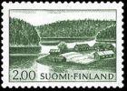 Suomi 1964 - Maatila järven rannalla x paperi