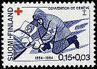 Finland 1964 - Red Cross 1964 1/4 - 0,15 + 0,03mk 100th anniv. of the Convention de Geneve