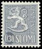 Suomi 1965 - Leijonamalli m63 0,30mk harmaa tyyppi x I Suomi 1965 - Leijonamalli m63 0,30mk harmaa tyyppi x I