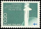 Suomi 1967 - Itsenäinen Suomi 50 vuotta 1/3 0,20mk Suomi 1967 - Itsenäinen Suomi 50 vuotta 1/3 0,20mk