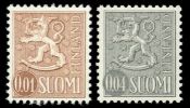 Suomi 1968 - Leijonamalli m63 0,01 mk & 0,04 mk FDC Suomi 1968 - Leijonamalli m63 0,01 mk & 0,04 mk FDC