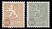 Suomi 1968 - Leijonamalli m63 0,01 mk & 0,04 mk FDC