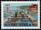 Suomi 1971 - Tuberkuloosi 1971 3/3 - 0,50 + 0,10mk Tukkien erottelu