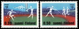 Suomi 1971 - Yleisurheilun EM-kilpailut FDC Suomi 1971 - Yleisurheilun EM-kilpailut FDC