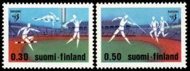 Suomi 1971 - Yleisurheilun EM-kilpailut FDC