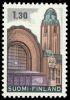 Finland 1971 - Railwaystation, Helsinki block of four FDC