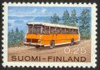 Finland 1971 - Post Bus block of four FDC