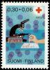 Finland 1972 - Red Cross 1972 2/3 - 0,30 + 0,06mk Blood research