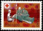 Finland 1972 - Red Cross 1972 3/3 - 0,50 + 0,10mk Blood transfusion