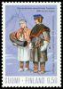 Suomi 1972 - Kansallispuvut 5/5: Inari Suomi 1972 - Kansallispuvut 5/5: Inari