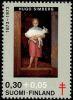 Finland 1973 - Anti tuberculosis 1973 1/3 - 0,30 + 0,50mk Girl with Lamb