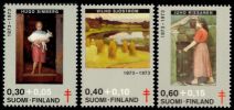 Suomi 1973 - Tuberkuloosi 1973 maalauksia FDC