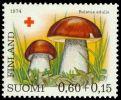 Suomi 1974 - Punainen Risti 1974 sieniä 3/3 - 0,60 + 0,15mk Herkkutatti Suomi 1974 - Punainen Risti 1974 sieniä 3/3 - 0,60 + 0,15mk Herkkutatti