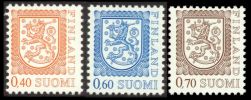 Suomi 1975 - Leijonamalli m75 0,40mk + 0,60mk + 0,70mk FDC Suomi 1975 - Leijonamalli m75 0,40mk + 0,60mk + 0,70mk FDC