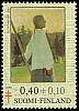 Finland 1975 - Anti tuberculosis 1975 1/3 - 0,40 + 0,10mk Ellen Thesleff