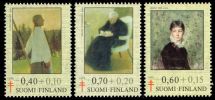 Suomi 1975 - Tuberkuloosi 1975 maalauksia FDC Suomi 1975 - Tuberkuloosi 1975 maalauksia FDC