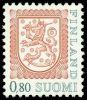 Suomi 1990 - Leijonamalli m75 0,80mk vihreä/ruskea tyyppi II Cx Suomi 1990 - Leijonamalli m75 0,80mk vihreä/ruskea tyyppi II Cx