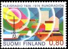 Finland 1976 - Radio broadcasting in Finland, 50th anniv FDC