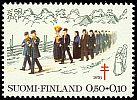 Finland 1976 - Anti tuberculosis 1976 1/3 - 0,50 + 0,10mk Wedding traditions