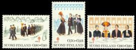 Suomi 1976 - Tuberkuloosi 1976 kruunumorsianperinne FDC Suomi 1976 - Tuberkuloosi 1976 kruunumorsianperinne FDC