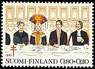 Suomi 1976 - Tuberkuloosi 1976 3/3 - 0,80 + 0,20mk Kruunumorsianperinne Suomi 1976 - Tuberkuloosi 1976 3/3 - 0,80 + 0,20mk Kruunumorsianperinne