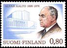 Suomi 1976 - Hugo Alvar Henrik Aalto (1898-1976) FDC Suomi 1976 - Hugo Alvar Henrik Aalto (1898-1976) FDC