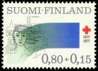 Suomi 1977 - Punainen Risti 1977 2/3 - 0,80 + 0,15mk Yhdyskuntatyö