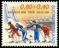 Suomi 1977 - Hiihdon MM-kisat Lahdessa 1/2 - 0,80 + 0,40mk