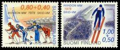 Suomi 1977 - Hiihdon MM-kisat Lahdessa FDC