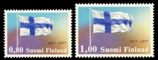 Suomi 1977 - Itsenäinen Suomi 60 vuotta FDC