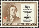 Suomi 1979 - Tuberkuloosi 1979 1/3 - 0,60 + 0,10mk Pehr Kalm Suomi 1979 - Tuberkuloosi 1979 1/3 - 0,60 + 0,10mk Pehr Kalm