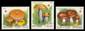 Suomi 1980 - Punainen Risti 1980 - sieniä FDC