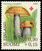 Finland 1980 - Red Cross 1980 Mushrooms 2/3 - 0,90 + 0,15mk Orange-cap boletus