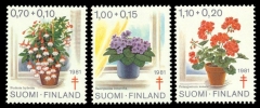 Finland 1981 - Anti tuberculosis 1981 Flowers FDC Finland 1981 - Anti tuberculosis 1981 Flowers FDC
