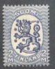 Suomi 1929 - Saarisen malli m17, 2 mk t.sininen ilman vesileimaa, B hammaste Suomi 1929 - Saarisen malli m17, 2 mk t.sininen ilman vesileimaa, B hammaste